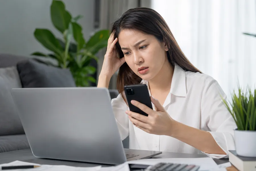việc kiểm tra app trước khi vay